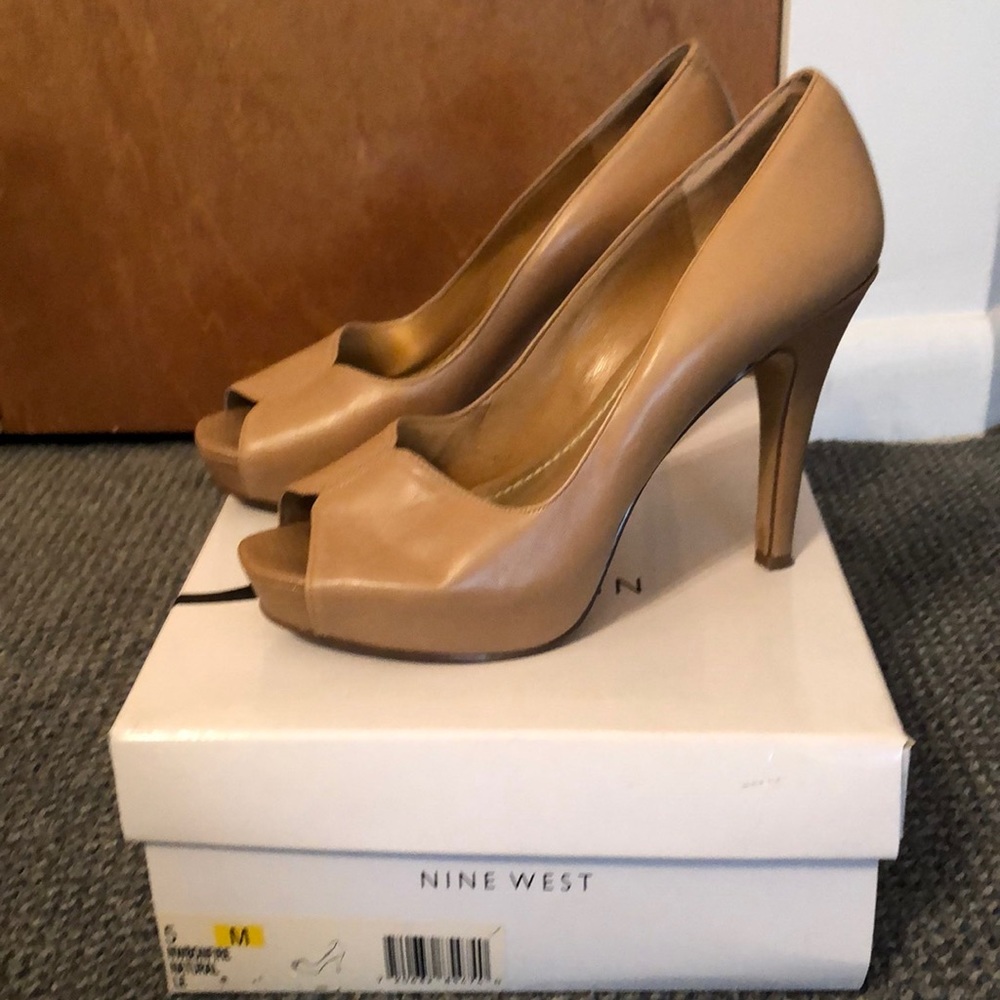 Nine West Nude Heel